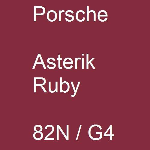 Porsche, Asterik Ruby, 82N / G4.